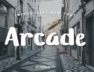 Arcade Script font