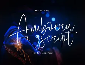 Amboera Handwritten font