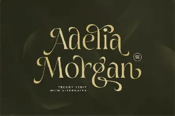 Adelia Morgan font