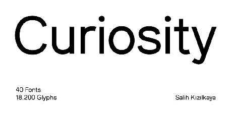 SK Curiosity Family font