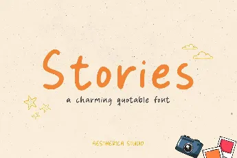 Stories font