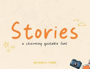 Stories font
