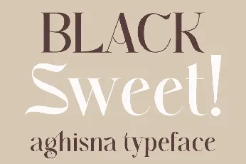 Aghisna Display font