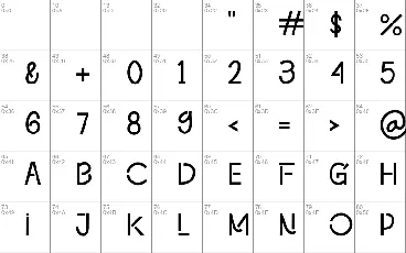 Podoradong Display font