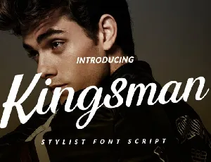 Kingsman Stylist Script font