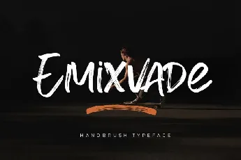 Emixvade Brush font