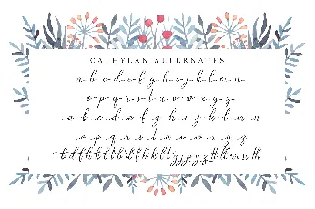 Cathylan font