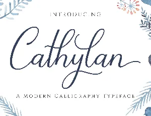 Cathylan font