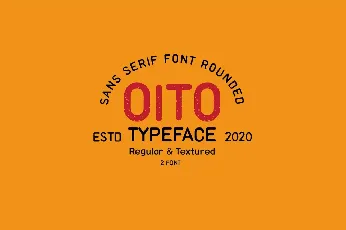 Oito Sans Serif Family font