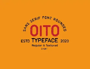 Oito Sans Serif Family font