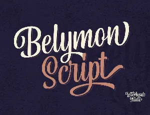 Belymon Script Free font