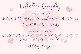 Valentine Everyday font