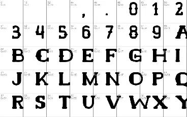 Hamer font