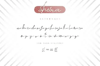 Sheira DEMO font