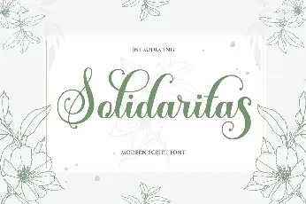 Solidaritas font