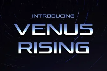 Venus Rising font