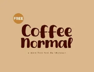 Coffee Normal font
