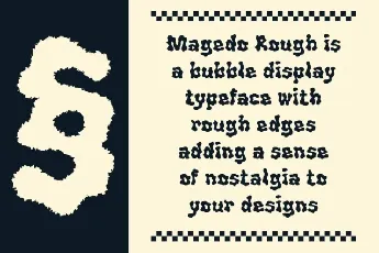 Magedo Rough font