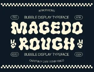 Magedo Rough font