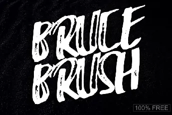 Bruce font