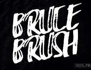 Bruce font