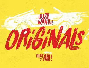 Originals 2 Typeface Free font