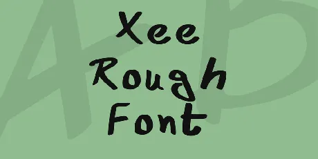 Xee Rough Font