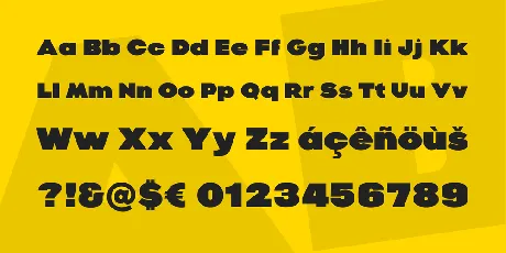 Gaco Strong Demo font