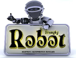 Robot Frangky font
