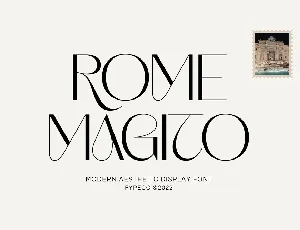 Rome Magito font