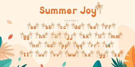 Summer Joy font