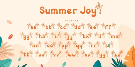 Summer Joy font