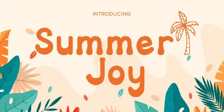 Summer Joy font