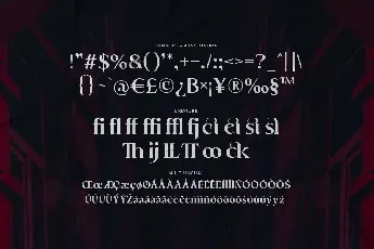 Resident font