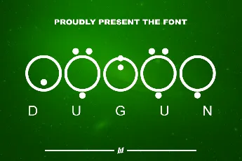 Dugun font