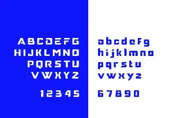 Mechanismo Display font