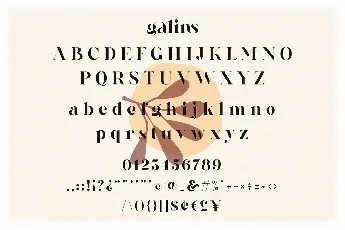 Galins font