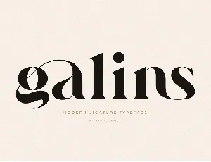 Galins font