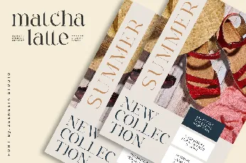 Matcha Latte font