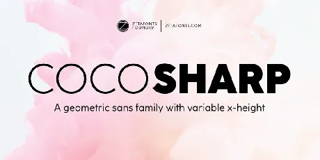 Coco Sharp Family font