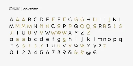 Coco Sharp Family font