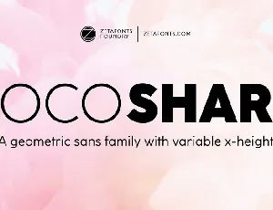 Coco Sharp Family font