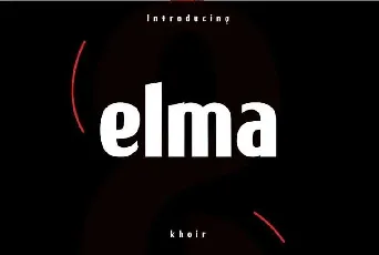 Elma Sans Serif Free font