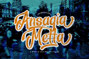 Ansagia Metta font