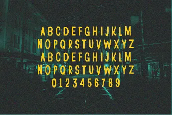 Pouncing font