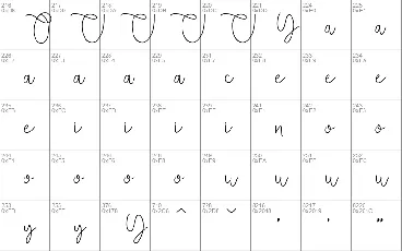 Rietha font