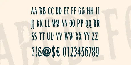 RGMB 6044 Str font