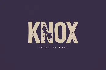 Knox font