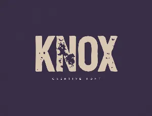 Knox font