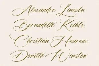 Alessandra font